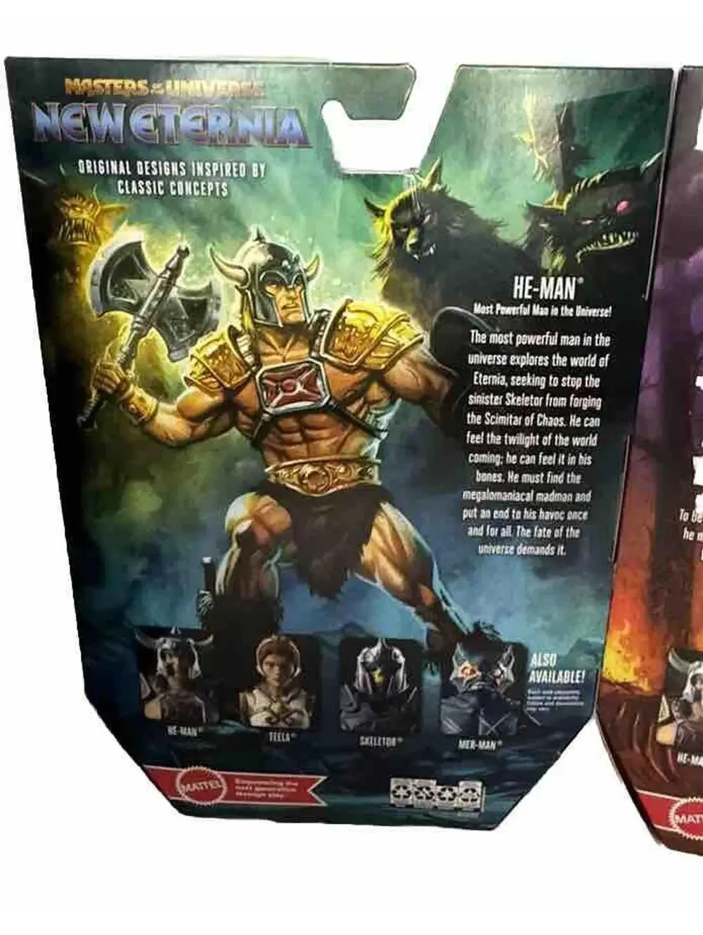 Masters of the Universe Masterverse Collection: Mer-Man, He-Man, Skeletor, Teela